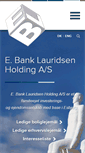 Mobile Screenshot of ebanklauridsen.dk